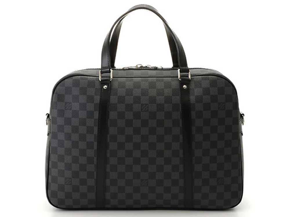 LOUIS VUITTON Business Bag Yorn Damier Graphite Black